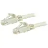 Image de Cable réseau Cat6 StarTech 5m blanc Snagless RJ45 UTP PoE 1000 Mbit/s
