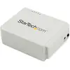 Image de StarTech.com Serveur d'impression USB 2.0 sans fil N avec port Ethernet 10/100 Mb/s - 802.11 b/g/n