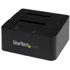 Image de StarTech.com Station d'accueil USB 3.0 / eSATA pour 2 disques durs SATA III de 2,5 / 3,5 - Dock HDD / SSD avec UASP