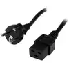 Image de StarTech Cable Alimentación Schuko PC CEE7 a IEC320 C19 2m