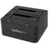Image de StarTech.com Station d'accueil USB 3.0 pour 2 disques durs SATA III de 2,5 ou 3,5 - Dock HDD / SSD avec UASP