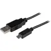Image de Cable USB A Macho a Micro USB B Macho StarTech 0,5 m Noir