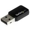 Image de StarTech.com Mini adaptateur USB 2.0 réseau sans fil AC600 double bande - Clé USB WiFi 802.11ac 1T1R