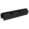 Image de Panneau de gestion de câbles StarTech.com CMDUCT2U 2U avec couvercle rack 19"