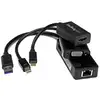 Image de Adaptateur StarTech pour Surface Pro 4/3/2 - Mini DisplayPort vers VGA et HDMI - USB 3.0 Ethernet