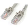 Image de Startech 45PAT1MGR Cable de Red Cat5e UTP Patch Snagless RJ-45 Sin Enganche 1m Gris