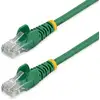 Image de Cable réseau StarTech Cat5e UTP 1m vert sans décrochage RJ45