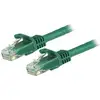 Image de Cable Ethernet StarTech Cat6 5m RJ45 Snagless Verde cobre chapado oro UTP PoE