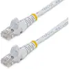 Image de Cable réseau StarTech Cat5e 3m blanc RJ45 sans accroc PoE