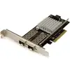 Image de StarTech.com Carte réseau PCI Express à 2 ports fibre optique 10 Gigabit Ethernet avec SFP+ ouvert et chipset Intel