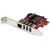 Image de Carte Réseau StarTech.com PCI Express USB 3.2 Gen 1 5Gbps Ethernet Gigabit