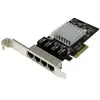 Image de StarTech.com Carte réseau PCI Express à 4 ports Gigabit Ethernet avec chipset Intel I350
