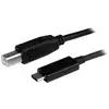 Image de StarTech Cable de Impresora USB 2.0 B a USB-C 1m Negro