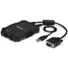Image de StarTech.com Adaptateur crash cart pour PC portable avec boîtier durable - Console KVM USB avec transfert de fichier et acquisition vidéo