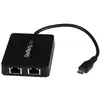 Image de StarTech.com Adaptateur réseau USB-C vers 2 ports Gigabit Ethernet avec port USB 3.0 (Type-A)