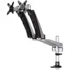 Image de Startech ARMDUAL30 Soporte 2 Monitores Brazos Móviles VESA 75/100 Máx 18Kg
