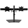 Image de Startech Soporte Horizontal Doble para Monitores hasta 24" Máx. 8Kg
