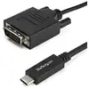 Image de StarTech Cable Adaptador USB-C a DVI Compatible con Thunderbolt 3 2m Negro