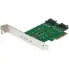 Image de StarTech.com Adaptateur SSD M.2 NGFF à 3 ports - 1x M.2 PCIe (NVMe), 2x M.2 SATA III - PCIe 3.0