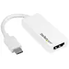 Image de StarTech.com Adaptateur USB-C vers HDMI - 4K 60 Hz - Blanc