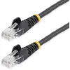 Image de Cable réseau StarTech Cat5e UTP 5 m Noir avec connecteurs RJ45 Snagless
