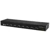 Image de Concentrateur USB StarTech 8 Ports Série RS232, USB 2.0, Noir, Aluminium, 36 W, 100 - 240 V