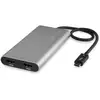 Image de StarTech.com Adaptateur Thunderbolt 3 vers Double HDMI 2.0 - Adaptateur Vidéo Double Écran Thunderbolt 3 TB3 USB Type C vers HDMI 2.0 4K 60 Hz - Certifié Thunderbolt 3 - Mac et Windows