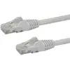 Image de Câble Ethernet StarTech.com 0,5m Cat6 UTP RJ45 Blanc Snagless Gigabit PoE