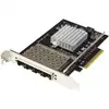 Image de StarTech.com Carte réseau PCI Express pour serveur à 4 ports SFP+ 10 Gigabit Ethernet - Chipset Intel XL710