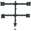 Image de Startech Armquad Soporte para 4 Monitores hasta 27" Negro