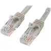 Image de Startech Cable de Red Cat5e Ethernet RJ45 sin Enganches 0.5m Gris