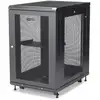 Image de Rack Servidor StarTech 18U 19" 4 Postes Cerradura Ruedas Acero Negro 450 kg