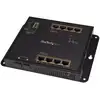 Image de StarTech.com Switch Industriel POE+ Gigabit Ethernet 8 ports - 2 connexions MSA SFP - 30W - Switch Gbe Haute Puissance L2 adminstrable renforcé - Fixation murale Rail DIN IP-30/ -40C° à 75C°