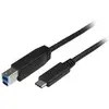 Image de Startech USB315CB2M Câble d'imprimante USB C vers USB Type B 3.0 2 m Noir