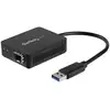 Image de StarTech.com Convertisseur USB 3.0 vers Fibre Optique - Adaptateur compacte USB vers Open SFP - USB vers Adaptateur Réseau Gigabit - Adaptateur USB 3.0 Fibre Optique Multi Mode (MMF)/Single Mode (SMF)