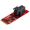 Image de StarTech.com Adaptateur U.2 vers M.2 PCIe pour SSD U.2 NVMe - SFF-8639 - PCI Express 3.0 x4