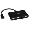 Image de StarTech.com Hub USB-C 4 ports - Mini-hub - USB-C vers 4x USB-A - USB 2.0