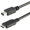 Image de StarTech.com Câble adaptateur USB-C vers Mini DisplayPort 4K 60 Hz de 1 m en noir