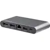 Image de StarTech.com Dock USB-C à double affichage Displayport 4K - Mini Station d'Accueil - Power Delivery Passthrough 100 W - GbE - Hub USB-A 2 Ports - Adaptateur Multiport USB Type C - Câble 1m