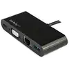 Image de StarTech.com Adaptateur Multiport USB-C - Mini Dock USB-C avec Sortie Vidéo VGA 1080p - Power Delivery Passthrough 60W - USB 3.1 Gen 1 Type-A 5Gbps, Gigabit Ethernet - Station d'Acceuil