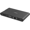Image de StarTech.com Adaptateur Multiport USB-C - Mini Dock USB Type C avec 4k HDMI ou 1080p VGA - 100W Power Delivery Passthrough, Hub 3x USB 3.0, GbE, SD & MicroSD - Station d'Accueil PC Portable