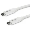 Image de StarTech Cable USB-C con PD 5A 4m Blanco