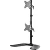 Image de Startech Soporte Vertical 2 Monitores 13"/27" VESA 75/100 Máx 8Kg
