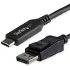 Image de Câble Adaptateur Startech USB-C vers DisplayPort 1.4 8K 60Hz Noir