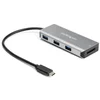 Image de StarTech.com Hub USB-C à 3 Ports avec Lecteur de Carte SD - 3 x USB-A & 1 x Slot SD - Mini Hub USB 3.2 Gen 2 (10Gbps) Type C pour PC Portable - Alimenté par Bus - Compatible avec Thunderbolt 3