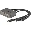 Image de StarTech.com Adaptateur MultiPorts 3-en-1 vers HDMI - Convertisseur USB-C 4K 60Hz, HDMI ou Mini DisplayPort vers HDMI pour Salles de Conférences - Adaptateur Digital AV Video pour Écrans/Affichages HDMI