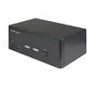 Image de Commutateur KVM 2 Ports HDMI 2.0 4K - Hub USB 3.0 - Audio Analogique et Numérique