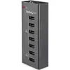 Image de Cargador USB StarTech 7 Ports Autonome 5x1A 2x2A Montage Mur