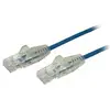 Image de Startech Cable Cat6 Delgado con Conectores RJ45 sin Enganches Azul 50cm