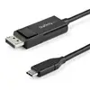 Image de StarTech Cable USB-C a DisplayPort 1.2 Bidireccional 1m Negro